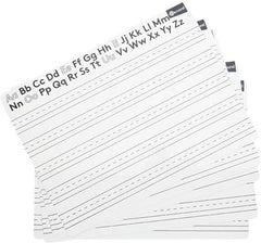 10 Dry Wipe Boards - 228x305mm - Letters-Arts & Crafts, Drawing & Easels, Early Years Literacy, Learn Alphabet & Phonics, Ormond, Primary Arts & Crafts, Primary Literacy, Spelling Games & Grammar Activities, Stationery, Stock-Learning SPACE