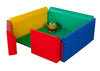 1.4m Square Soft Sided Den-Ball Pits, Down Syndrome, Movement Breaks-Multi-Coloured-Learning SPACE