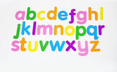 Acrylic Rainbow Letters Small 7Cm Pk26 - For Use with Light Panels-AllSensory, Early Years Literacy, Learn Alphabet & Phonics, Light Box Accessories, Primary Literacy, Stock, TickiT, Visual Sensory Toys-Learning SPACE
