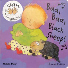 Baa Baa Black Sheep Signalong (Board Book)-Additional Need, Baby Books & Posters, Childs Play, Deaf & Hard of Hearing, Early Years Books & Posters, Early Years Literacy, Specialised Books, Tactile Toys & Books-Learning SPACE