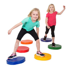 Balance Sound Steps (Set of 6)-Additional Need, AllSensory, Balancing Equipment, Gross Motor and Balance Skills, Helps With, Learning Difficulties, Padding for Floors and Walls, Proprioceptive, Sensory Processing Disorder, Sensory Seeking, Sound Equipment, Spordas, Stepping Stones, Vestibular-Learning SPACE