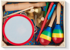 Band-in-a-Box - Children's Musical Instruments-AllSensory, Baby Musical Toys, Baby Sensory Toys, Cerebral Palsy, Early Years Musical Toys, Gifts For 1 Year Olds, Gifts For 6-12 Months Old, Helps With, Learning Activity Kits, Music, Sensory Processing Disorder, Sensory Seeking, Sound, Sound Equipment, Stock-Learning SPACE