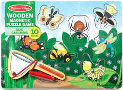 Bug-Catching Magnetic Puzzle Game-Down Syndrome, Gifts For 2-3 Years Old, Sound. Peg & Inset Puzzles, Stock-Learning SPACE