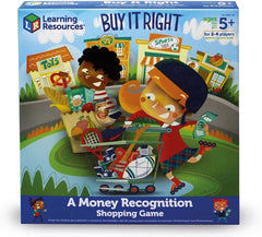 Buy It Right™ Shopping Game-Addition & Subtraction, Calmer Classrooms, Counting Numbers & Colour, Early years Games & Toys, Games & Toys, Helps With, Imaginative Play, Kitchens & Shops & School, Learning Resources, Life Skills, Maths, Money, Pocket money, Primary Games & Toys, Primary Maths, Stock, Table Top & Family Games-Learning SPACE