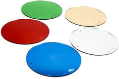 Coloured Circle Mirrors Small Diameter 30cm 5pk-AllSensory, Down Syndrome, Helps With, Playground Wall Art & Signs, Sensory Mirrors, Sensory Seeking, TTS Toys-Learning SPACE