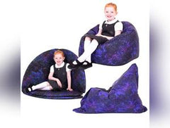 Galaxy Themed Seating Bundle-Sofas-Bean Bags, Bean Bags & Cushions, Calming and Relaxation, Eden Learning Spaces, Helps With, Star & Galaxy Theme Sensory Room, UV Reactive-Learning SPACE