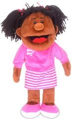 Girl Moving Mouth Hand Puppet-Calmer Classrooms, communication, Communication Games & Aids, Helps With, Imaginative Play, Neuro Diversity, Primary Literacy, Puppets & Theatres & Story Sets, Stock-Anna-Learning SPACE