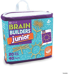 KEVA Brain Builders Junior STEM Game-Arts & Crafts, Craft Activities & Kits, S.T.E.M, Stock-Learning SPACE