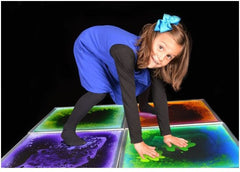 Light-Up Liquid Filled Sensory Floor Tile-AllSensory, Calming and Relaxation, Helps With, Lumina, Matrix Group, Sensory Floor Tiles, Sensory Flooring, Sensory Light Up Toys, Sensory Processing Disorder, Teen Sensory Weighted & Deep Pressure, Visual Sensory Toys-Learning SPACE