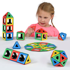 Magnetic Polydron Class Set-Calmer Classrooms, Classroom Packs, Engineering & Construction, Helps With, Learning Activity Kits, Maths, Polydron, Primary Maths, S.T.E.M, Shape & Space & Measure-Learning SPACE