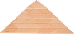 Natural Architect Triangular Panels - Pk6-Building Blocks, Maths, Primary Maths, Shape & Space & Measure, Stacking Toys & Sorting Toys, Stock, Tactile Toys & Books, TickiT-Learning SPACE