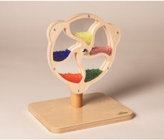 Rotating Bead Wheel-AllSensory, Baby Cause & Effect Toys, Cause & Effect Toys, Helps With, Learn Well, Sensory Seeking, Sound, Stock, Strength & Co-Ordination, Visual Sensory Toys, Wooden Toys-Learning SPACE