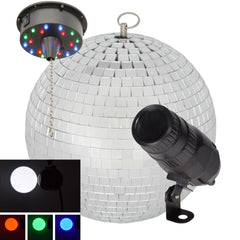 Rotating Spot Light and Mirror Ball Set-Learning SPACE