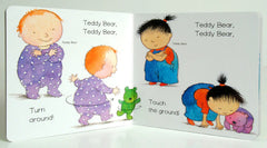 Teddy Bear, Teddy Bear Signing (Board Book) - Rhyming and sing along book-Additional Need, Baby Books & Posters, Childs Play, Deaf & Hard of Hearing, Early Years Books & Posters, Gifts For 1 Year Olds, Primary Books & Posters, Specialised Books, Stock-Learning SPACE
