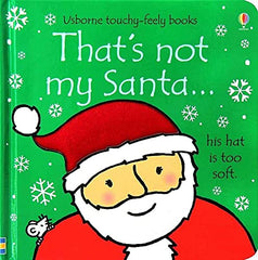 Thats not my Santa... Book-AllSensory, Baby Books & Posters, Christmas, Early Years Literacy, Helps With, Seasons, Sensory Seeking, Stock, Tactile Toys & Books, Usborne Books-Learning SPACE