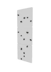 White 3 Part Indoor Climbing Wall-ADD/ADHD, Additional Need, Balancing Equipment, Gross Motor and Balance Skills, Helps With, Neuro Diversity, Sensory Climbing Equipment, Strength & Co-Ordination-Black-Learning SPACE