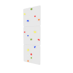 White 3 Part Indoor Climbing Wall-ADD/ADHD, Additional Need, Balancing Equipment, Gross Motor and Balance Skills, Helps With, Neuro Diversity, Sensory Climbing Equipment, Strength & Co-Ordination-Colourful-Learning SPACE
