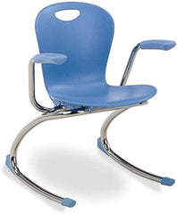 ZUMA® Rocker Chair with Arms - Small-Additional Need, Calming and Relaxation, Gross Motor and Balance Skills, Helps With, Movement Chairs & Accessories, Seating-Blue-Learning SPACE
