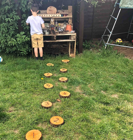 0-10 Number Stepping Stones-Balancing Equipment, Cosy Direct, Learning Difficulties, Stepping Stones-Learning SPACE