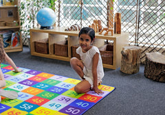 1-100 Numbers 2x1.5m Carpet-Counting Numbers & Colour,Dropship,Educational Carpet,Kit For Kids,Mats & Rugs,Multi-Colour,Rectangular,Rugs,Wellbeing Furniture-Learning SPACE