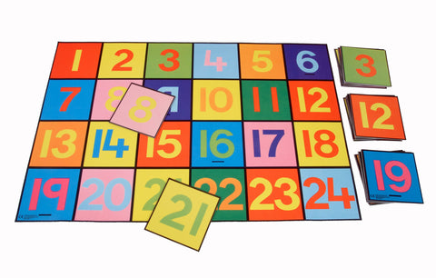 1-24 Number Playmat – A Fun, Engaging Way to Learn Numbers!-Classroom Resources, Counting Numbers & Colour, Educational Play, Educational Soft Play, Mats & Rugs, Playmat, Playmats & Baby Gyms, Rugs-Learning SPACE