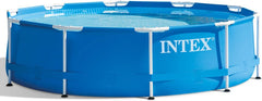 10' x 30" Metal Frame Pool Set-Intex, Seasons, Stock, Summer, Swimming Pools-Learning SPACE