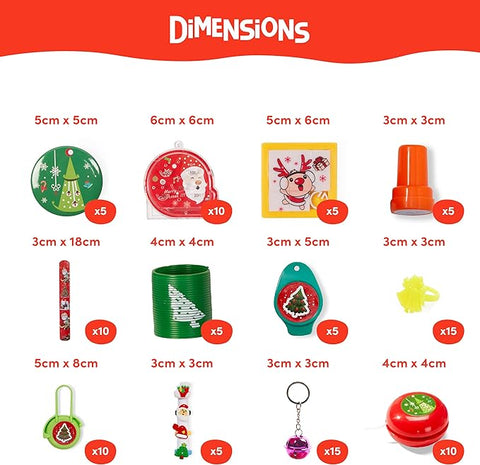 100 Christmas Lucky Dip Toy Box-Calmer Classrooms,Calming & Anxiety,Christmas,Classroom Packs,Games & Toys,Rewards & Behaviour-Learning SPACE