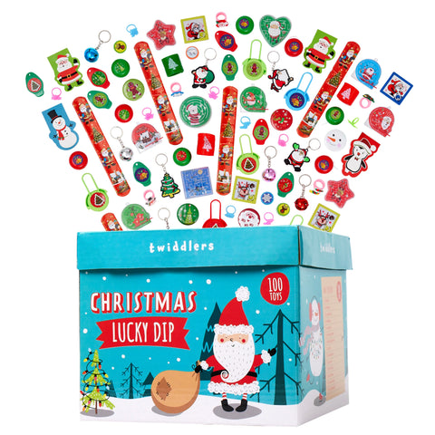 100 Christmas Lucky Dip Toy Box-Calmer Classrooms,Calming & Anxiety,Christmas,Classroom Packs,Games & Toys,Rewards & Behaviour-Learning SPACE