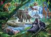 100 Piece Jigsaw Puzzle - Jungle Families XXL-100-1000 Piece Jigsaw,Games & Toys,Gifts for 8+,Ravensburger Jigsaws-Learning SPACE