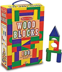 100 Wood Blocks-Baby Maths, Baby Wooden Toys, Building Blocks, Cerebral Palsy, Early Years Maths, Eco Friendly, Engineering & Construction, Gifts For 1 Year Olds, Gifts For 6-12 Months Old, Maths, Primary Maths, S.T.E.M, Shape & Space & Measure, Stock, Tactile Toys & Books-Learning SPACE
