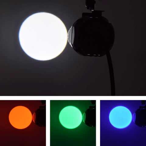 10W LED RGBW Spotlight with Remote Control-Portable Sensory Rooms,QTX,Rainbow Theme Sensory Room,Sensory Room Lighting,Star & Galaxy Theme Sensory Room,Teenage Lights-Learning SPACE