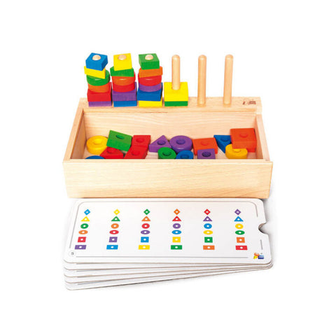 Shape Matching Box-Early Years Maths,Matching,Maths,Maths Toys,Primary Maths,SCOTEXCEL,Shape & Space & Measure-Learning SPACE