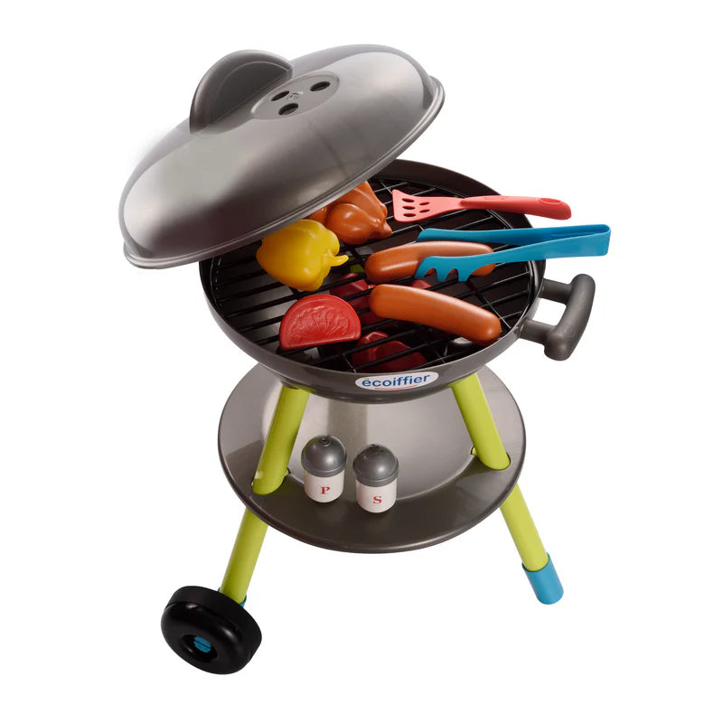 16 Piece Barbeque (BBQ) Role Play Set-Outdoor Play, Outdoor Toys & Games, Play Kitchen Accessories, Role Play, Summer-Learning SPACE