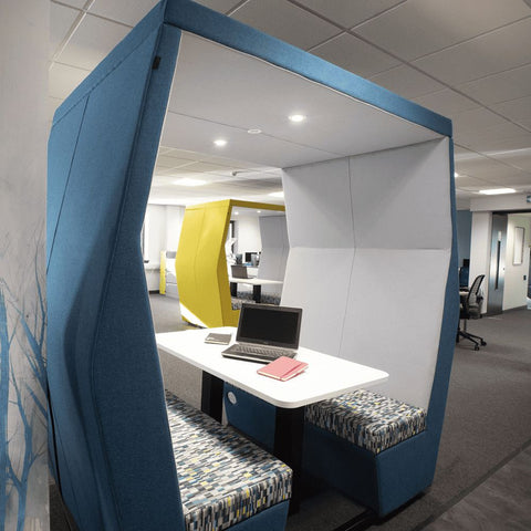 2 Seat Bill-Booth Acoustic Meeting Pod-booth,Noise Reduction,Nooks dens & Reading Areas,pod,Reading Area-Learning SPACE