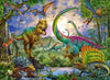 200 Piece Jigsaw Puzzle - Realm Of The Giants Dinosaurs XXL-100-1000 Piece Jigsaw,Dinosaurs. Castles & Pirates,Games & Toys,Gifts for 5-7 Years Old,Imaginative Play,Ravensburger Jigsaws-Learning SPACE