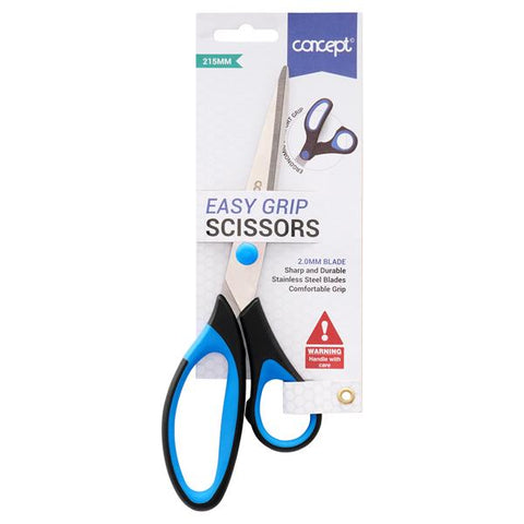 21.5cm Easy Grip Scissors-Arts & Crafts,Back To School,Learning Difficulties,Premier Office,Primary Literacy,Scissors,Stationery-Learning SPACE