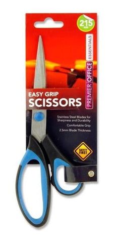 21.5cm Easy Grip Scissors-Arts & Crafts,Back To School,Learning Difficulties,Premier Office,Primary Literacy,Scissors,Stationery-Learning SPACE