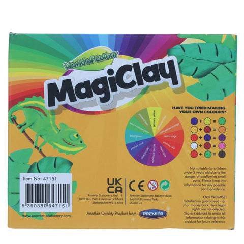 24 Tubs of Super Stretchy MagiClay - World of Colour Fun-Classroom Packs, Classroom Resources, Modelling Clay, playdough-Learning SPACE