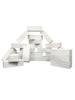25 White Foam Bricks – Build, Create, and Play!-Building Blocks,Engineering & Construction,Playlearn-Learning SPACE