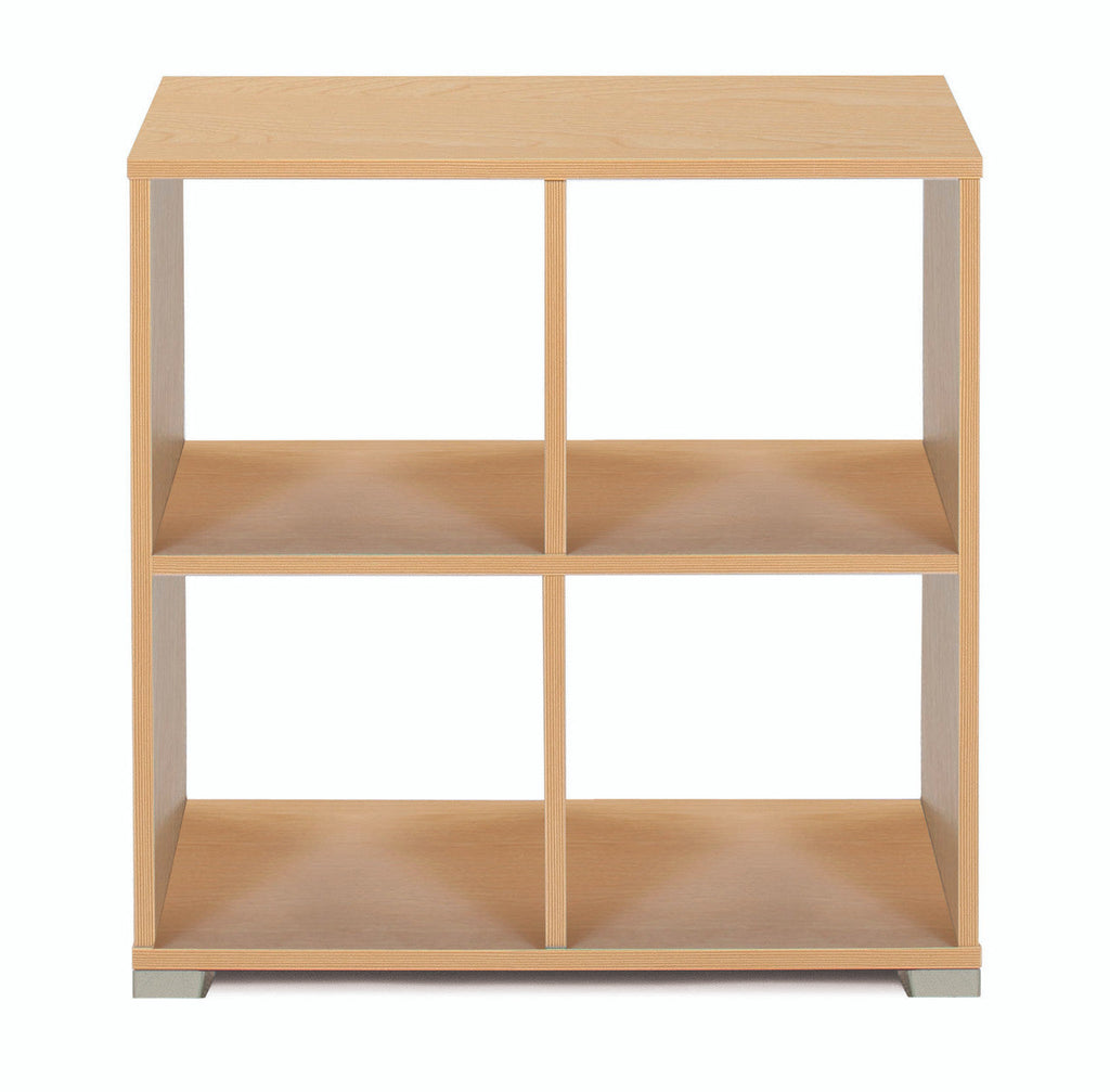 4 Cube Room Divider - Bubble Gum Range-Dividers,Dropship,Monarch UK,Shelves,Storage,Wellbeing Furniture-Maple-MEQ9021MAP-Learning SPACE