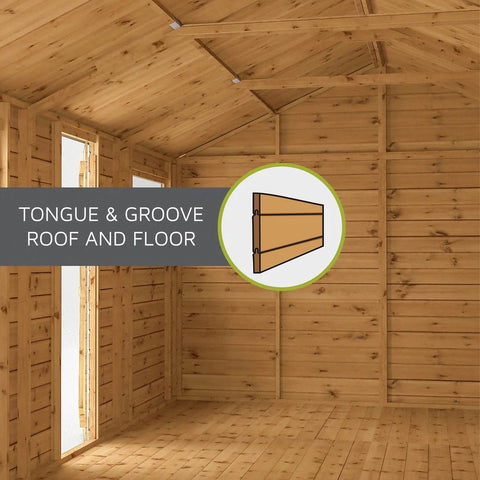 4 x 6 Shiplap Apex - Front Windows Shed-Dropship,Eco Friendly,Forest School & Outdoor Garden Equipment,Mercia Garden Products,Sheds,Wellbeing Furniture-Learning SPACE