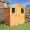 4 x 6 Shiplap Apex - Front Windows Shed-Dropship,Eco Friendly,Forest School & Outdoor Garden Equipment,Mercia Garden Products,Sheds,Wellbeing Furniture-Learning SPACE