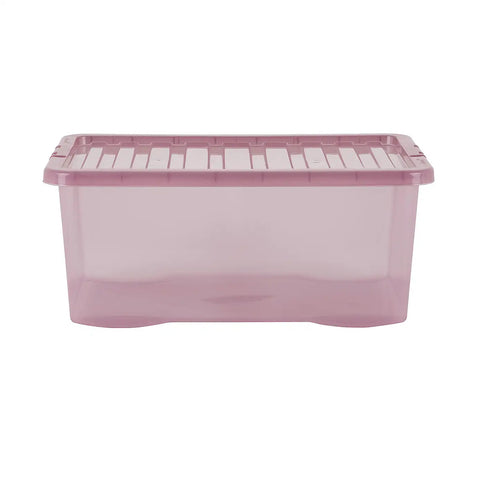 45L Storage Box - Dusky Orchid Colour-Storage,Storage Bins & Baskets,Wellbeing Furniture-Learning SPACE