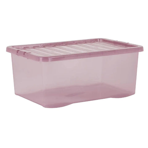 45L Storage Box - Dusky Orchid Colour-Storage,Storage Bins & Baskets,Wellbeing Furniture-Learning SPACE