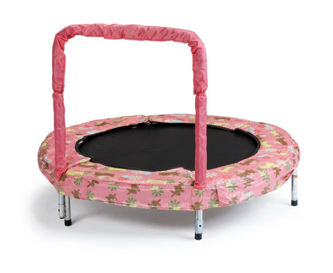 48” Themed Mini Trampoline – With Grab Rail-Trampoline-Bounce,Dropship,JumpKing,Trampoline,Trampolines,YJ Europe-Learning SPACE