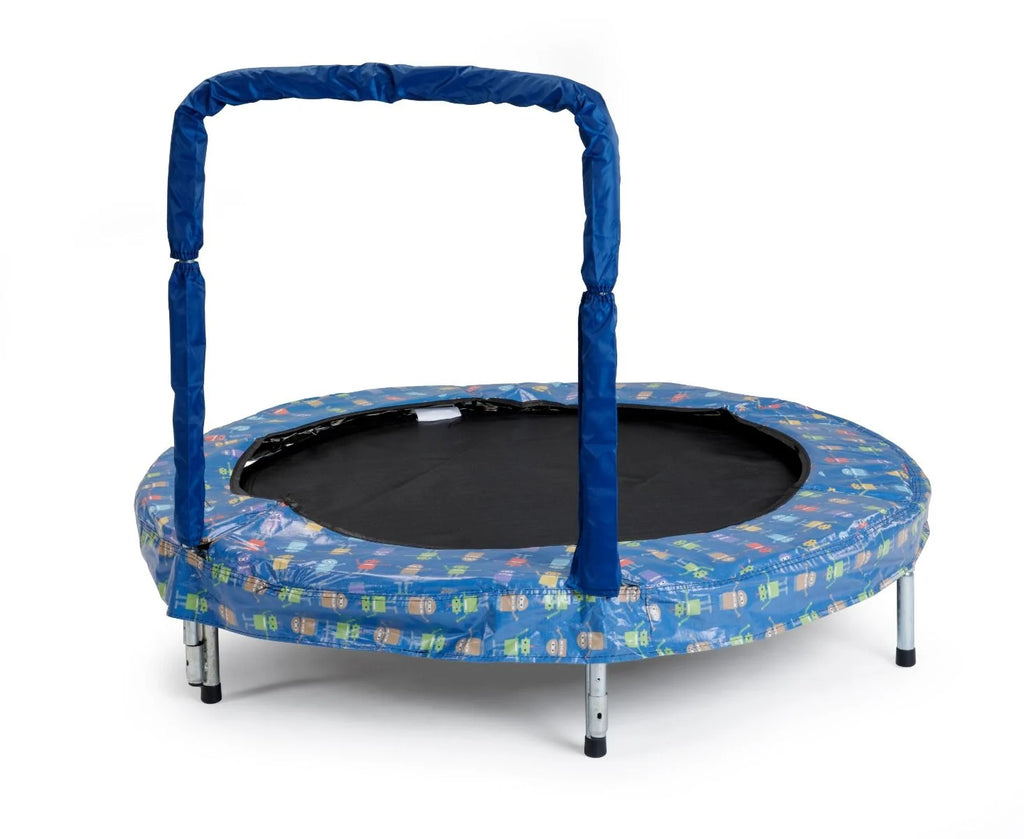 48” Themed Mini Trampoline – With Grab Rail-Trampoline-Bounce,Dropship,JumpKing,Trampoline,Trampolines,YJ Europe-Robot-BZ48ROT-Learning SPACE
