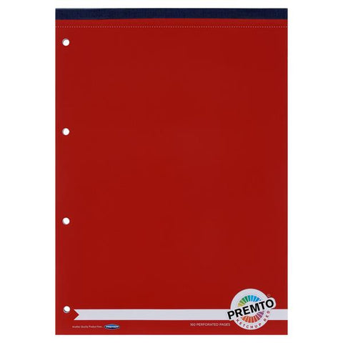 5 Pack A4 160-Page Refill Pads – Top Bound (Assorted Colours)-Paper & Card,Premier Office-Learning SPACE