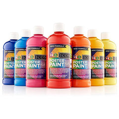 500ml Poster Paint Tub-Art Materials, Arts & Crafts, Early Arts & Crafts, Paint, Premier Office, Primary Arts & Crafts-Learning SPACE