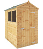 6 x 4 Modular Shiplap Apex Shed-Eco Friendly, Forest School & Outdoor Garden Equipment, Mercia Garden Products, Sheds, Wellbeing Furniture-Mainland UK Install-Learning SPACE