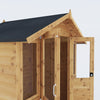 7 x 5 Traditional Double Door Summerhouse-Eco Friendly, Forest School & Outdoor Garden Equipment, Mercia Garden Products, Sheds, Wellbeing Furniture-Learning SPACE